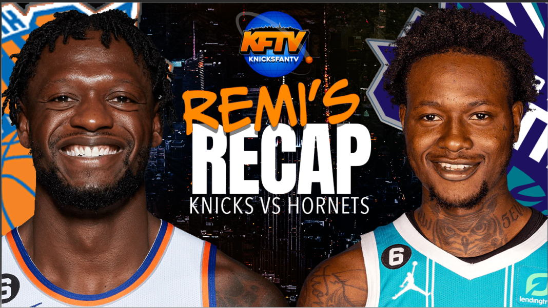 New York Knicks vs. Charlotte Hornets