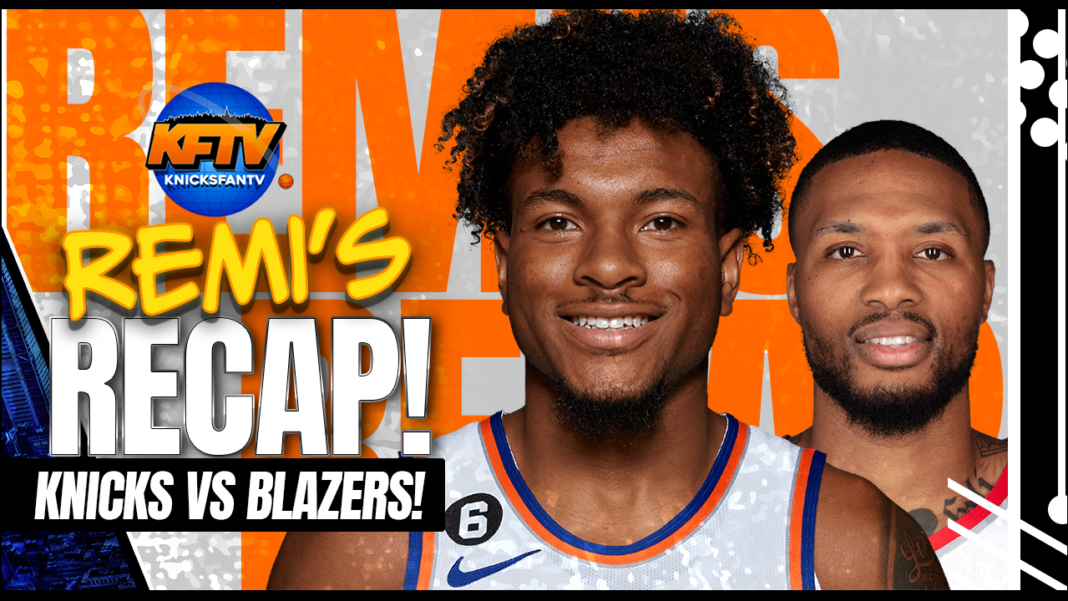 New York Knicks vs. Portland Trail Blazers